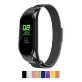 Pulseira Magnética Para Mi Band 3-4 Milanese Aço Inox Metal