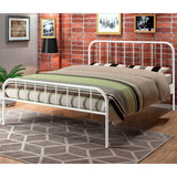 Cama Tubular Casal Julia Yescasa Branco Chwt