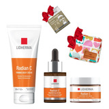 Kit X 3 Radian C Lidherma Serum Crema Facial Y Corporal