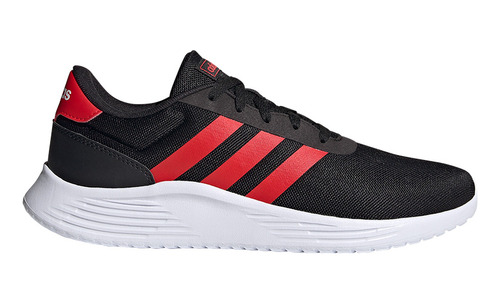 Tenis Lifestyle adidas Lite Racer 2.0 - Negro-rojo