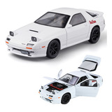 Mazda Rx7 Fc Miniatura Metal Coche Con Luces Y Sonido 1/ [u]