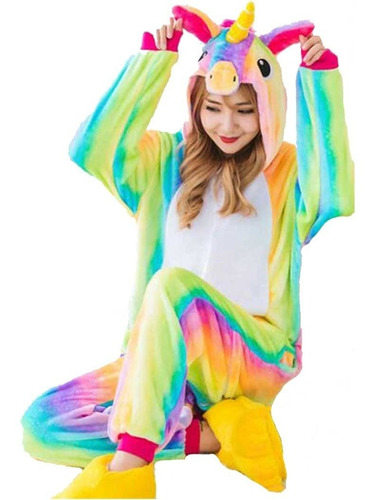 Pijama Unicornio Arcoiris Y Envío Gratis!