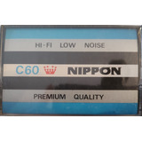 Cassette De Audio Nippón C-60 Nuevo (2130