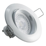 Foco Embutido Basculante Megabright Gu-10 Blanco