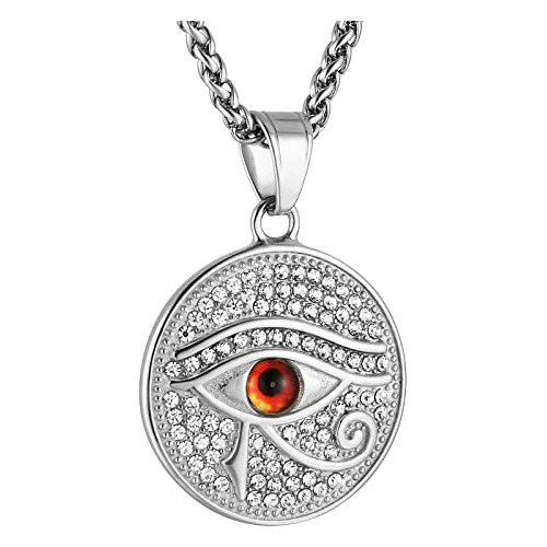 18k Chapado En Oro Ojo De Horus Ojo De Ra Egipto Protección 