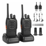 2pcs Baofeng Walkie Talkie Radio De 2 Vías De Largo Alcance