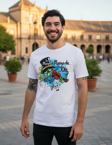 Playera Mago De Oz Diseño 17 Rock Grupos Musicales Beloma