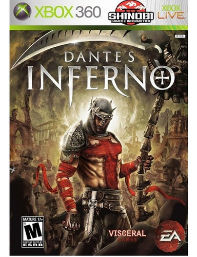 Jogo Dantes Inferno Xbox-360 Desbloq