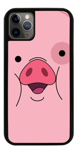Funda Uso Rudo Tpu Para iPhone Cerdito Cerdo Cara Gravity Fa