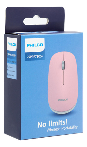 Mouse Inal. Spk7305 Rosado Philco Pro