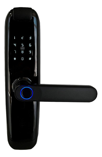 Cerradura Biométrica Digital Siberian  - Color Negro