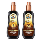 Kit Australian Gold Fps 8 + Fps 30 237g Cada Originais