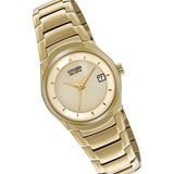 Citizen Eco-drive Ew1942-51p Gold Tone ............ Dcmstore Color De La Correa Oro Color Del Bisel Oro Color Del Fondo Champange