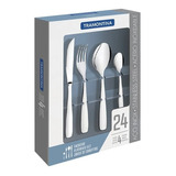 Set 24 Cubiertos Tramontina Amazonas Acero Inox Samihome