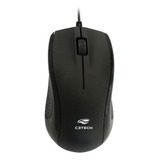 Mouse Usb Cabo Longo 2 Metros 1000 Dpi Preto Confortável