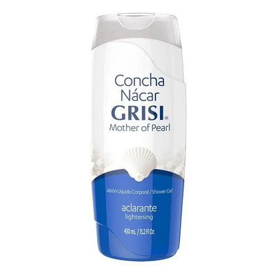 Concha Nácar Gris Jabón Líquido Corporal C\u002F400 Ml | MercadoLibre