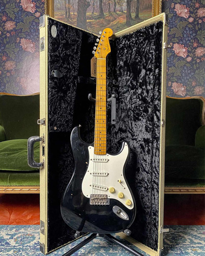 Fender Stratocaster St57 Reissue 57 Black Japón 1989