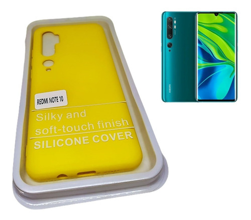 Funda Silicone Case Para Xiaomi Note 10, Mi Note 10 Pro