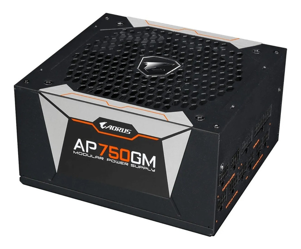 OUTLET - FUENTE DE ALIMENTACIÓN PARA PC GIGA-BYTE TECHNOLOGY AORUS GP-AP750GM     750W BLACK 100V/24