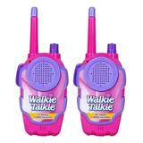 Radio Walkie Talkie Para Niños Aventuras Al Aire Libre 2 Pcs