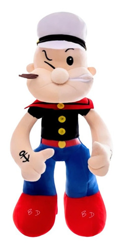 Peluche Popeye 45cms Juguetes Didácticos Para Niños Muñeco 