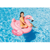 Boia Flamingo Rosa Intex Bicho Inflável Para Piscina