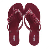 Chinelo Rasteiro Melissa Harmonic M Lover Vermelho