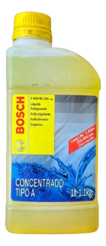 Liquido Refrigerante Concentrado Bosch Amarillo  