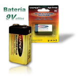 Pila Bateria 9v Para Tester Linternas Alarmas Gran Duración