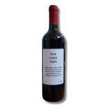 Vinho Rótulo Personalizado Para Concessionária E Multimarcas