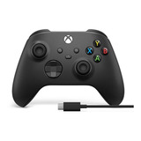 Control Xbox One X/s Carbon Black+ Cable Usb For Windows