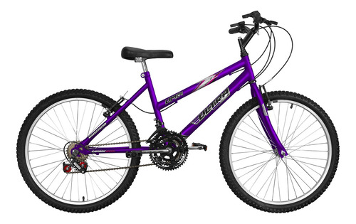 Bicicleta Bike Com Aro 24 18 Marchas Disponivel Varias Cores