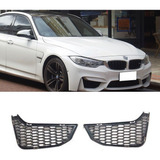 Bmw M3 M4 2012-2018 Par De Rejillas De Fascia