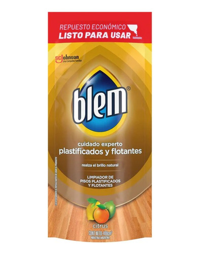 Blem Pisos Plastificados Dp X 400 Ml Pack X 3