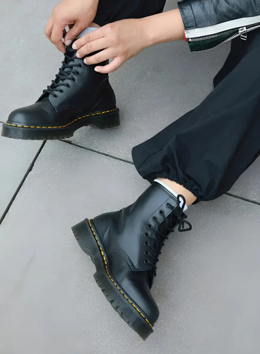 Botin Botas Piel Cuero Regalo Clasicas Moda Negras Calzado