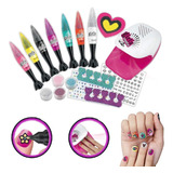 Set Kit Belleza Spa Uñas Manicure Juguetes Para Niñas