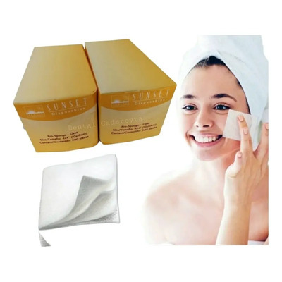 Esponja Faciales 4x4 Plgd. (10 X 10 Cm) Con 200 Gasas | Envío gratis
