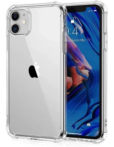 Funda Para iPhone 11 Transparente Reforzada Antigolpes Tpu