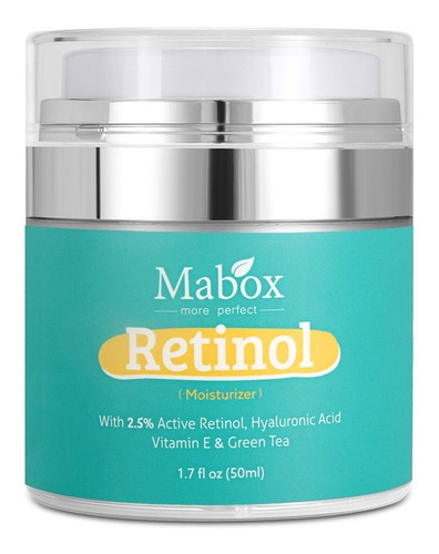Mabox Retinol 2.5% Hidratante Crema Hialurónica Facial 50ml