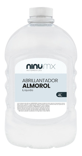 Abrillantador Almorol Autos Ninu 4 L Atomizable Color Sin Aroma