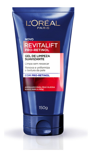 Gel De Limpeza Facial L'oréal Paris Revitalift Retinol, 150g Momento De Aplicação Dia/noite Tipo De Pele Todo Tipo De Pele