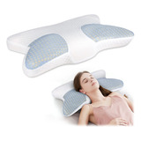 Ktmouw Almohada Cervical De Memory Foam, Almohada