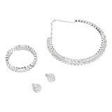 Conjunto De Joyas Para Mujer, Para Fiestas Y Novias, Elegant