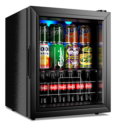 Iorbur Flb-45 - Refrigerador Pequeno Para 75 Latas, Mini Ref