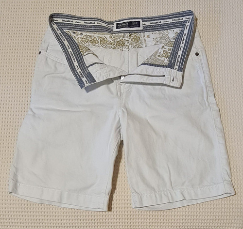 Bermuda Blanca - Pull & Bear - Talle 38 - Ver Medidas.