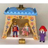 Playmobil Knight Royal Tent Tenda Real Medieval Rei Rainha