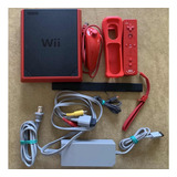 Nintendo Wii Mini Con Un Control Y Soporte Shooter
