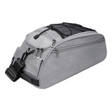 Alforja Bolso Bicicleta Resist Al Agua 12l Color Gris