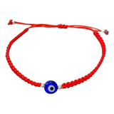 Pulseras Hilo Rojo Macrame Con Dije Proteccion 