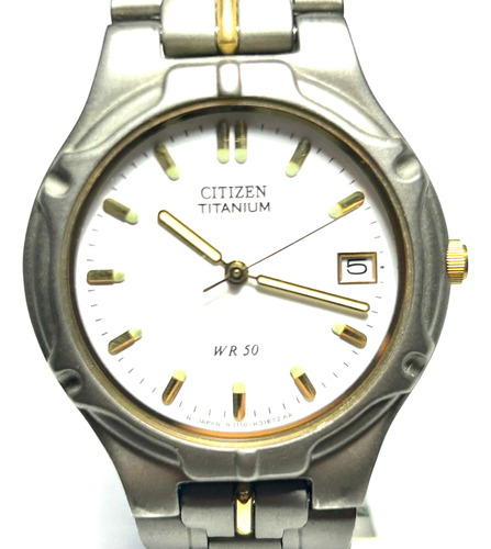 Reloj Citizen De Cuarzo De Titanium Para Hombre Ref.bk019057